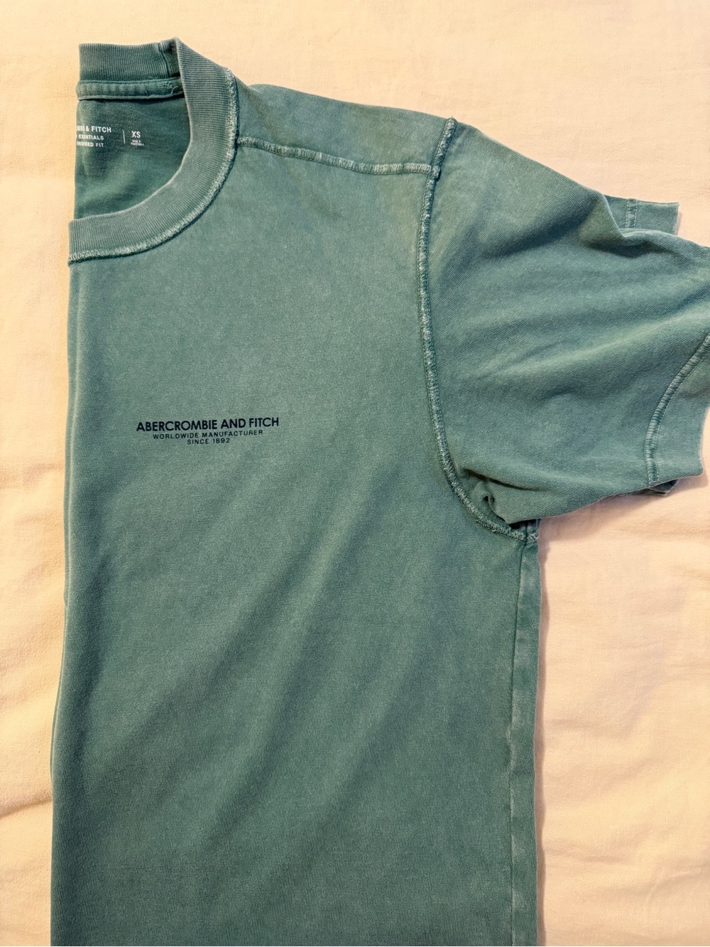Abercrombie & Fitch Vintage-Inspired Logo Tee